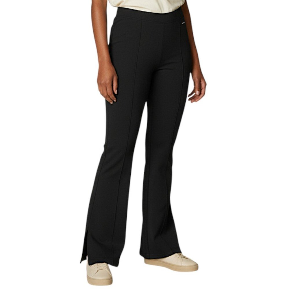 Elie Tahari Black Pull On Bootcut Stretch Pant Women's Size S Petite